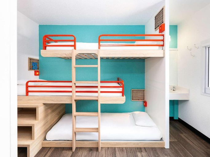 Bedroom 4, Hotelf1 Saint Nazaire La Baule, Loire-Atlantique