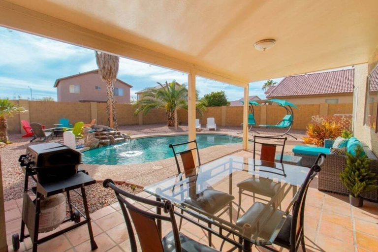 Outdoor dining 4, Casa Aria 4br Home & Heated Pool 4 Bedroom Home, Pinal