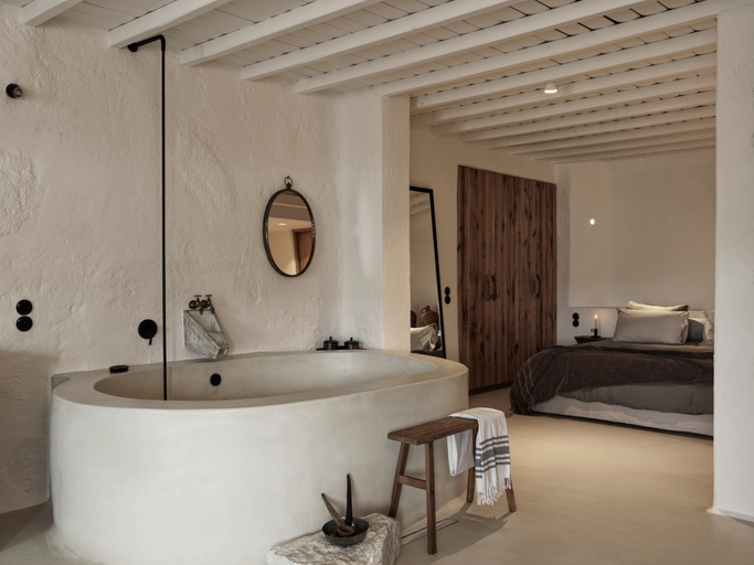 Bathroom 4, Nomad Mykonos, South Aegean