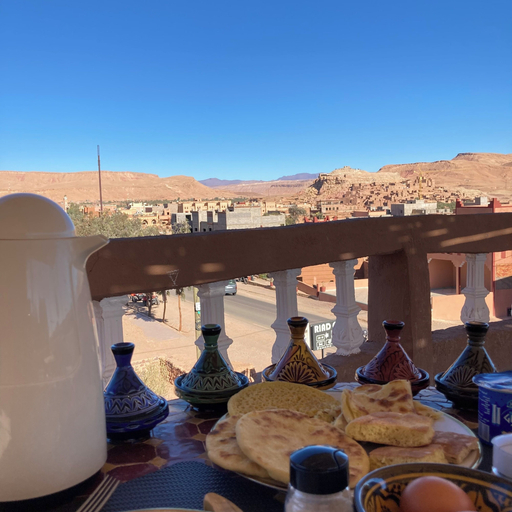 Breakfast meal, La Belle Vue Guest House, Ouarzazate