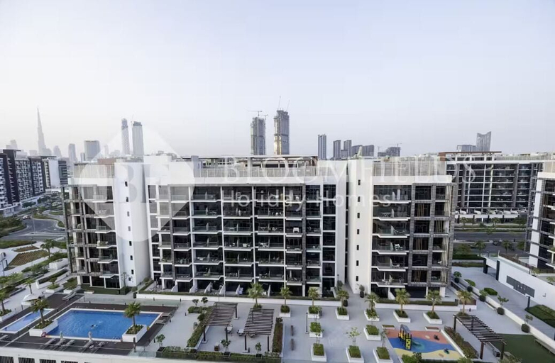 Aerial view 3, 908 Bloomfields Spacious Stu In Azizi, Dubai