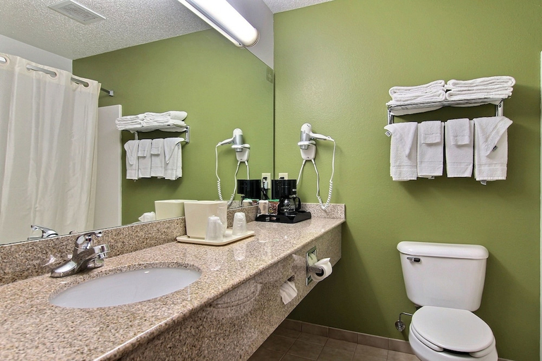 Bathroom 4, Sleep Inn South Bend Airport, Saint Joseph