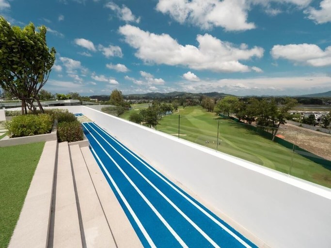 Rooftop terrace, Skypark Aurora Laguna Phuket, Phuket Island