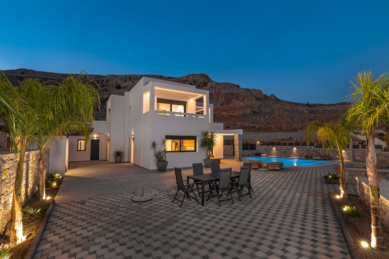 Front of property 4, Amani Villa Lindos One, South Aegean