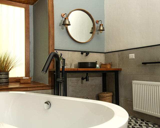 Bathroom, Solar Madariaga Hotel, Elqui