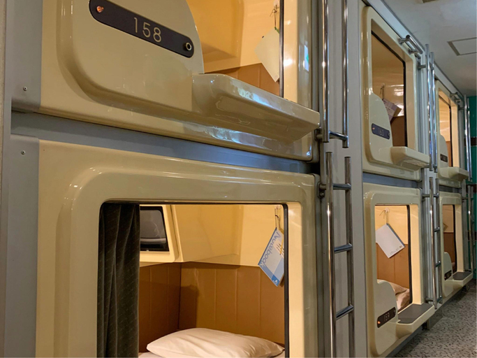 Bedroom 4, Funabashi Grand Sauna and Capsule Hotel - Male Only, Funabashi