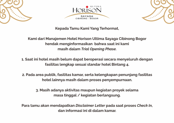 Others 4, Horison Ultima Sayaga Cibinong, Bogor