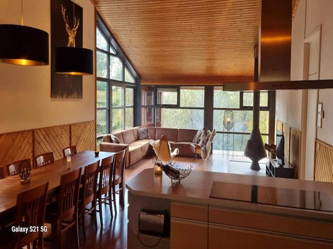 Food & Drinks 5, Chalet in Odeigne with Private Pool Sauna, Luxembourg