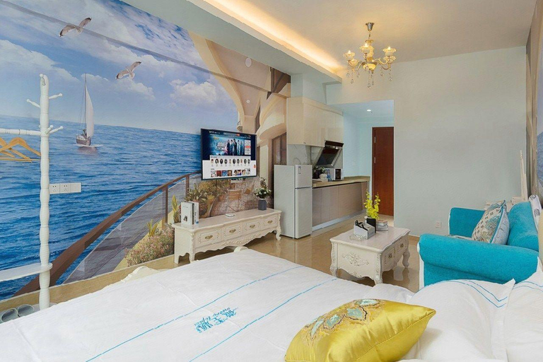 Bedroom 2, V Hotel Apartment Nancheng Bus Station Branch, Dongguan