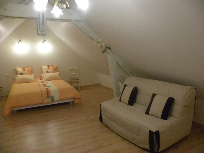 Bedroom 3, Maison d'Hotes La Queriere, Loir-et-Cher