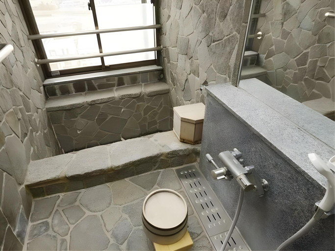 Bathroom 2, Hotel Suimeikan, Yamanouchi