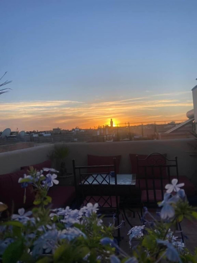 Rooftop terrace, Riad Prada, Marrakech