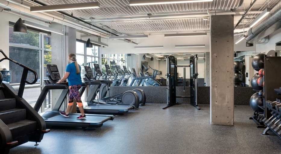 Fitness facility 3, Ultra-Luxury Condo in Middle of Downtown, Salt Lake