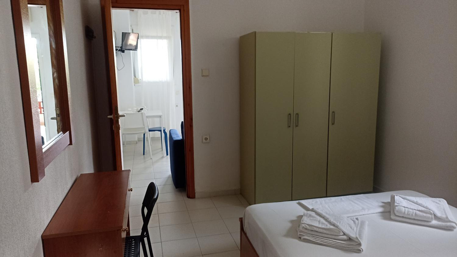 Bedroom 2, Villa Dallas-Beach,Bike & Gym, Central Macedonia
