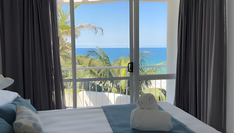 Bedroom 3, La Mer Sunshine Beachfront, Noosa - Sunshine-Peregian