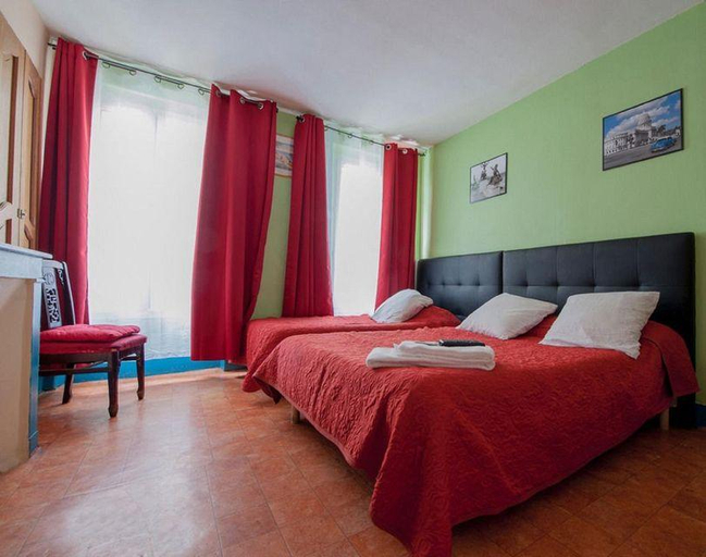Bedroom 3, Hotel de Touraine Belleville, Paris