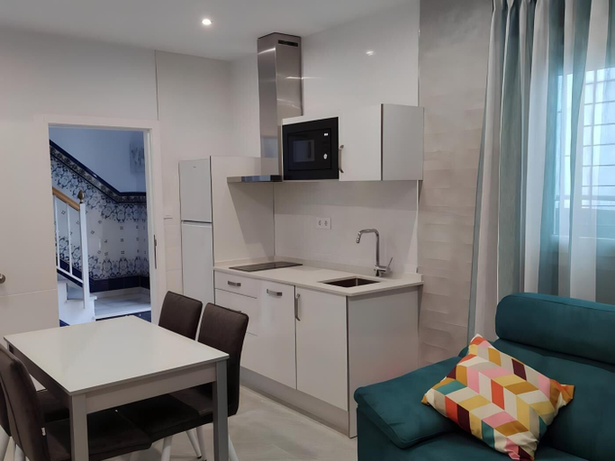 Interior, Moderno apartamento familiar con terraza, Cádiz