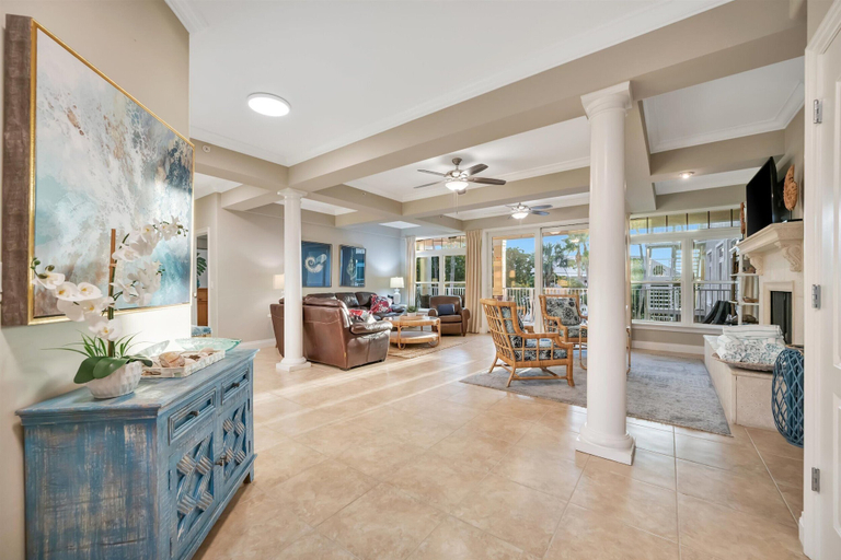Living area 2, Holmes Beachfront Oasis, Manatee