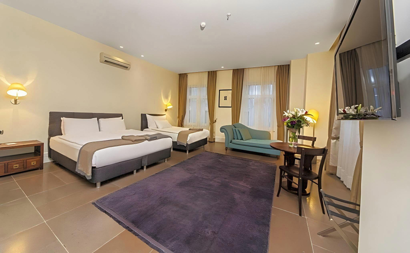 Bedroom 2, Misafir Suites 8 Istanbul, Beyoğlu