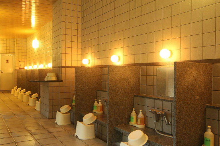 Bathroom, Nukabirakan Kanko Hotel, Kamishihoro