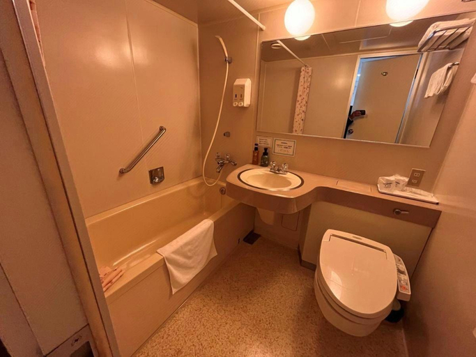 Bathroom 4, Seaside Hotel Kamome, Hakodate