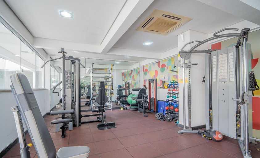 Fitness facility, Apartments in Condo With Pool and Beachfront Floripa - ASR, Florianopolis
