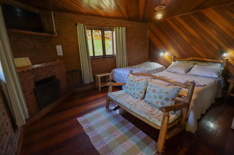 Bedroom 2, Pousada Das Araucarias, Bocaina de Minas