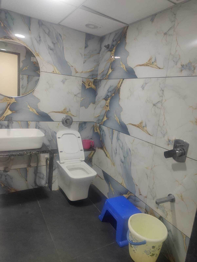Bathroom, Januson Hotel, Gandhinagar