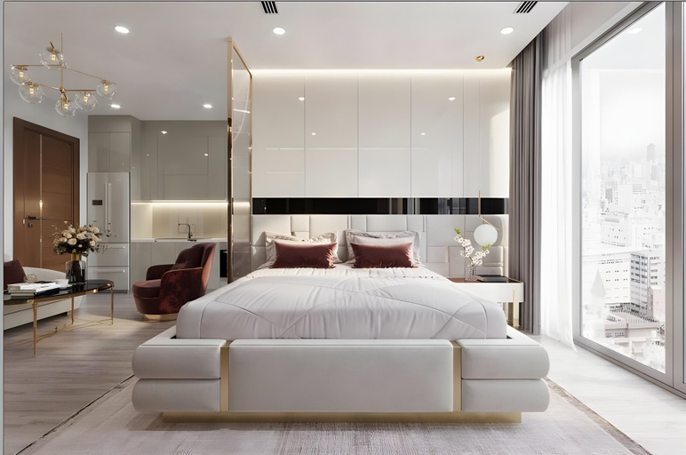Bedroom, Mỹ Đình Apartments, Từ Liêm