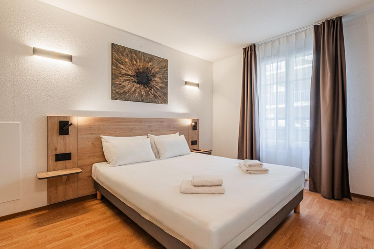 Bedroom 3, Residhotel Mulhouse Centre, Haut-Rhin