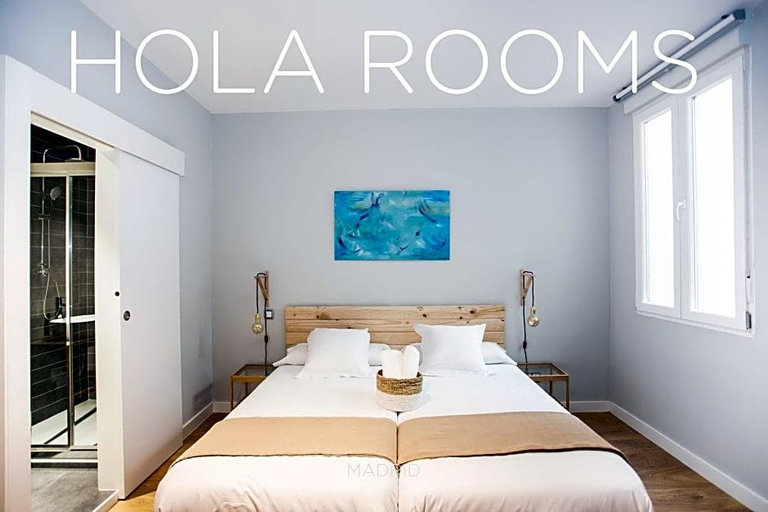 Bedroom 2, Hola Rooms, Madrid