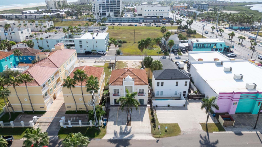 Aerial view, Pool 1st Floor 75 Yards To Beach Value 2 Bedroom Apts, Cameron