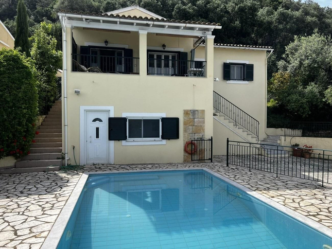 Front of property, Villa Victoria, Ionian Islands