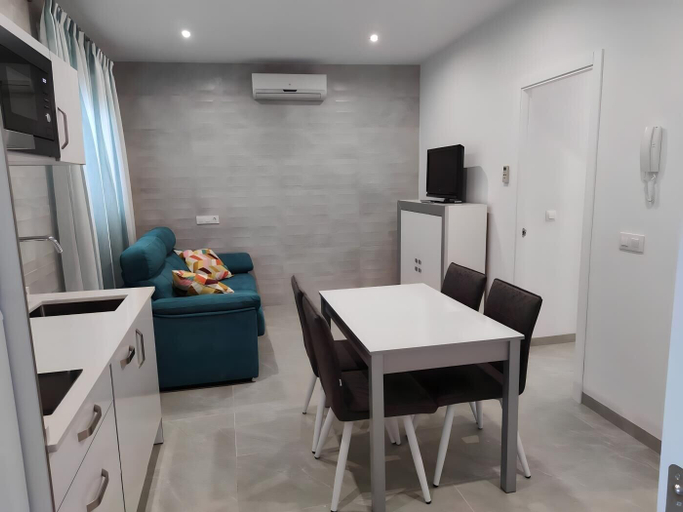 Living area, Moderno apartamento familiar con terraza, Cádiz