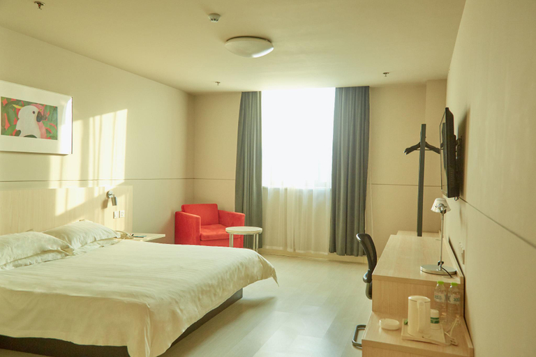 Bedroom 2, Jinjiang Inn Linyi Fei County Lanse Gangwan, Linyi