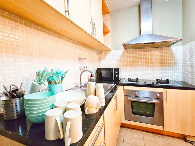Private kitchen 4, Sofia By SanLiving - 2BR - Kuningan, South Jakarta