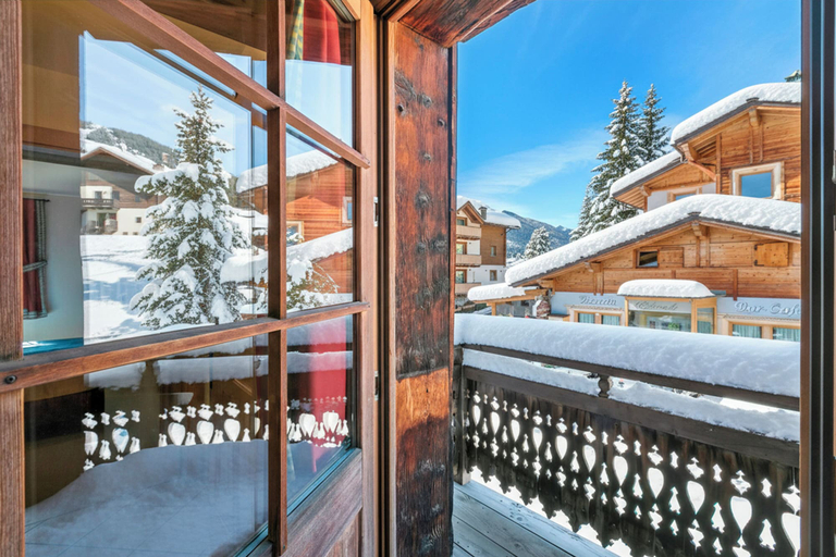 View from room, Baita Menin Apartments, Sondrio