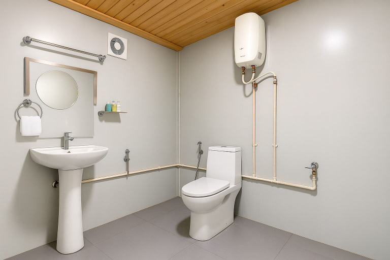 Bathroom 4, Heaven Stay Resort, Ranga Reddy