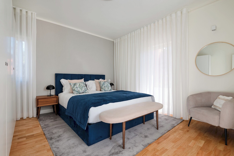 Bedroom 2, Acm021 Bombarda Homes, Spacious 3BR for Families, Porto