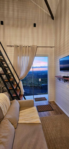 Living area, ENCANTOS DE ALTITUDE POUSADA, São Joaquim