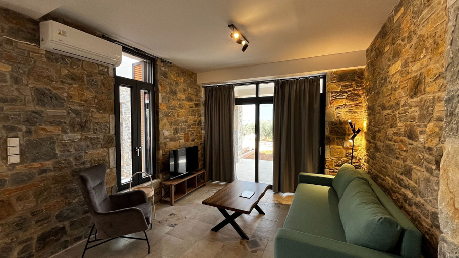 Room 2, Aélia Stone Houses in Nies, Thessaly