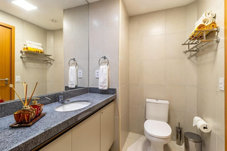 Bathroom 2, Apt luxo-melhor area de carneiros-Eco Resort-SH092, Tamandaré