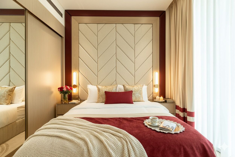 Room 5, Binghatti Royale - Chic 1BR Retreat, Dubai