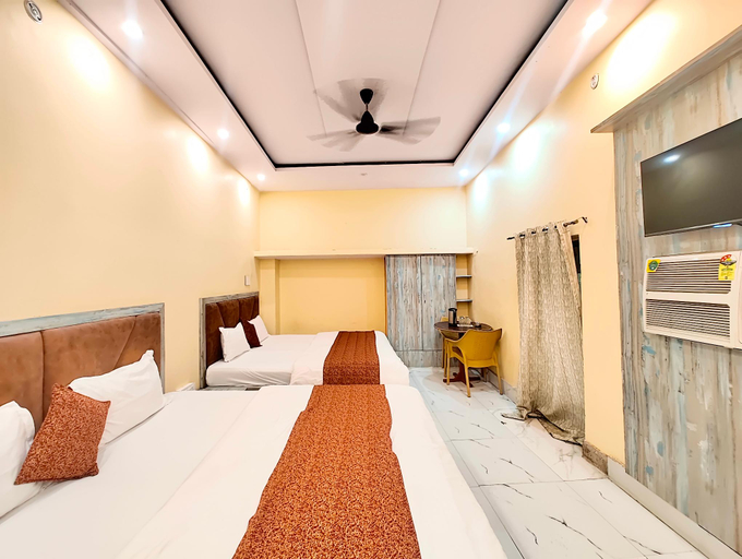 Bedroom 5, Goroomgo Vrrinda Home Stay Varanasi Indian Only, Varanasi