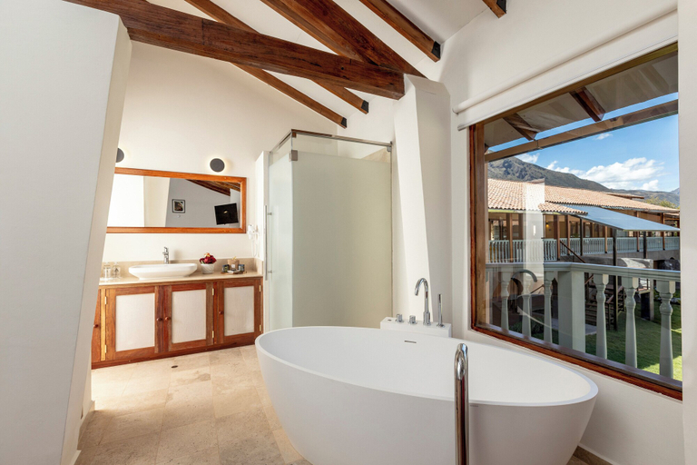 Bathroom 4, Hotel Casa Eva, Urubamba