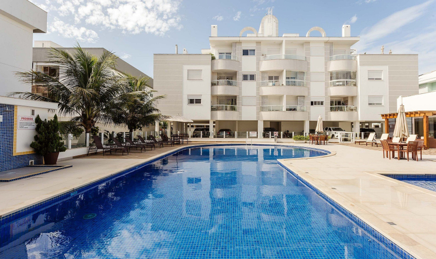 Pool 4, Apto em prédio c/ piscina 350m da praia RTG208, Florianopolis