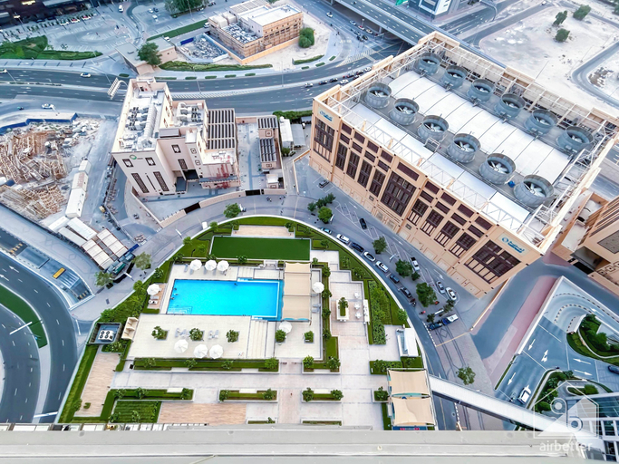 Exterior & Views, Luxury at Burj Crown Downtown Balcony & View, Dubai