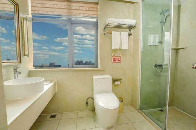 Bathroom 3, Vienna 3 Best Hotel (Jingmen Wanda), Jingmen