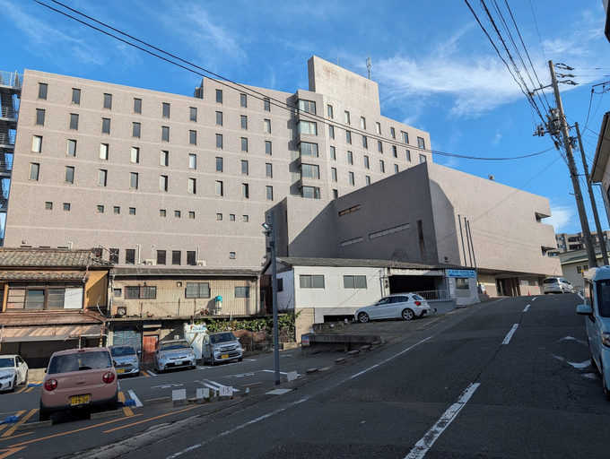 Exterior detail 3, SIMONOSEKIOSAKAYA HOTEL, Shimonoseki