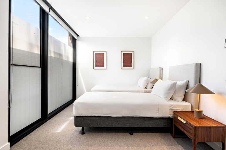 Bedroom 4, Stylish 3-Bed Townhouse in Vibrant Fitzroy, Melbourne